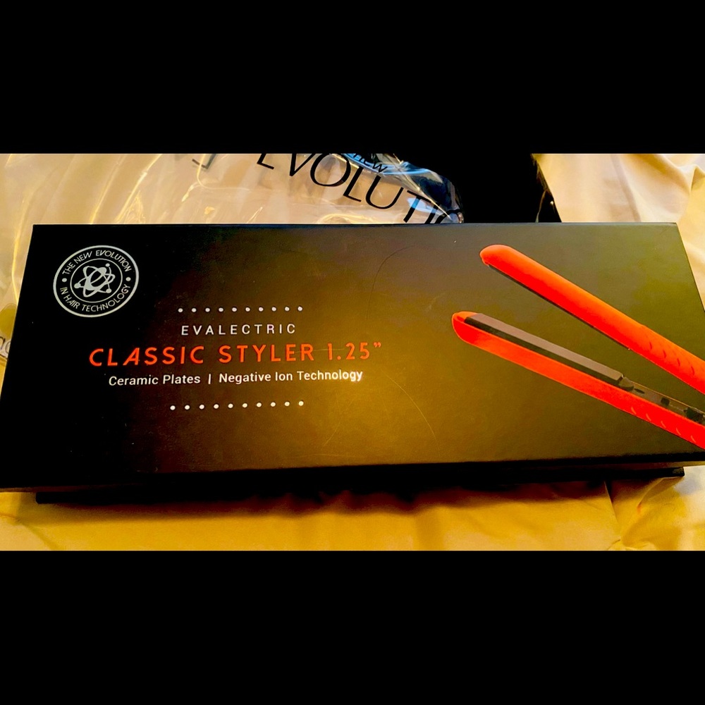 Evalectric Hair Straightener Luxury Ceramic flat
